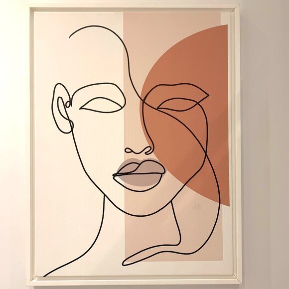 Oleka Canvas RÉFLEXION  wall art - Picture 1 of 1